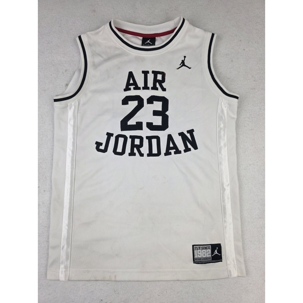 Michael Air Jordan Brand #23‎ Chicago Basketball Jersey Youth L 12-13y *READ*
